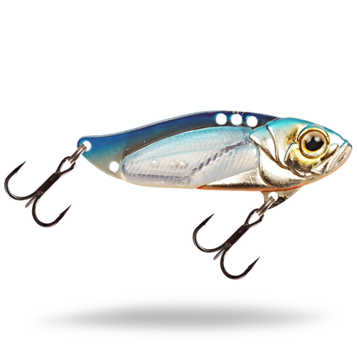 Strike Pro Astro Vibe UV 6,5cm 26g Blue Silver OB