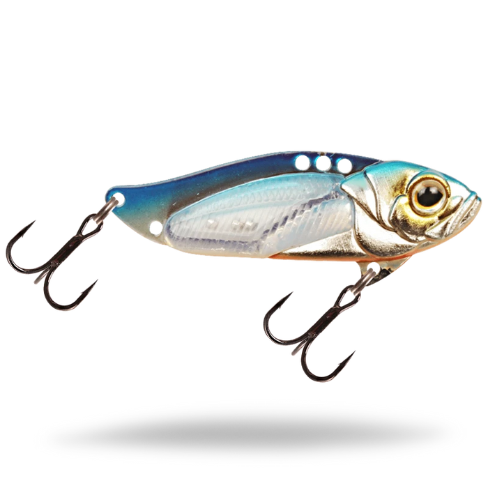 Strike Pro Astro Vibe UV 5,5cm 17g Blue Silver OB