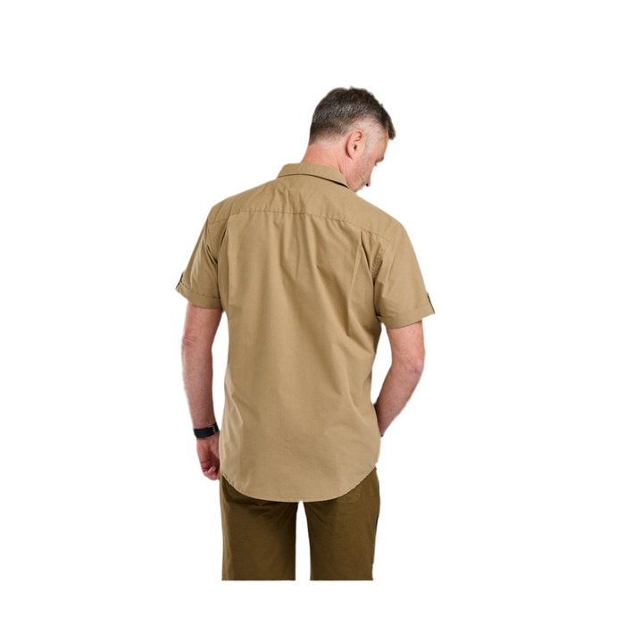 Pinewood Safari Kortärmad Skjorta Herr - Sand