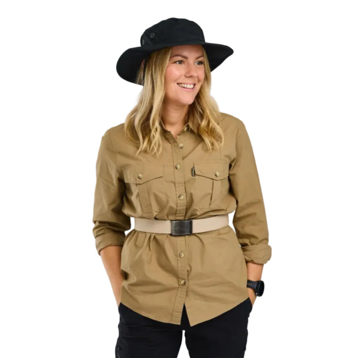 Pinewood InsectSafe Poplin L/S Shirt Dam