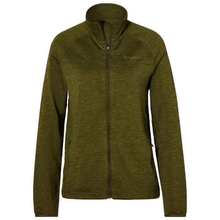 Pinewood Abisko Fleecejacka Dam Olive Green
