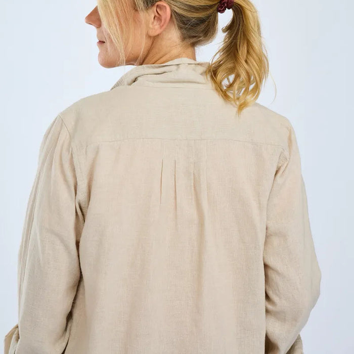 Pinewood Värnamo InsectSafe Hemp Mix L/S Shirt Dam