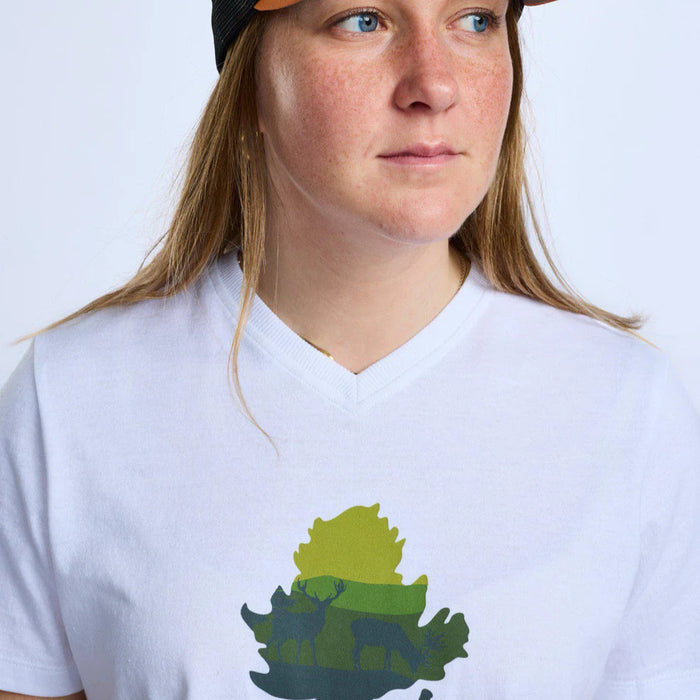 Pinewood Finnveden Recycled Outdoor T-shirt W vit