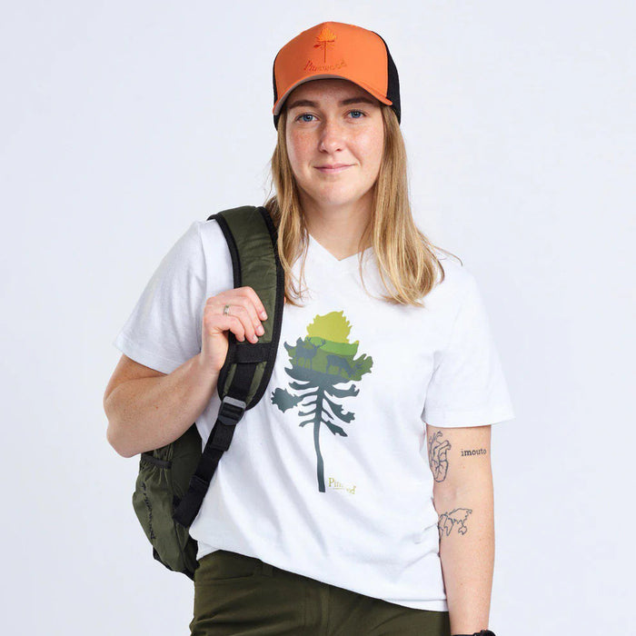 Pinewood Finnveden Recycled Outdoor T-shirt W vit