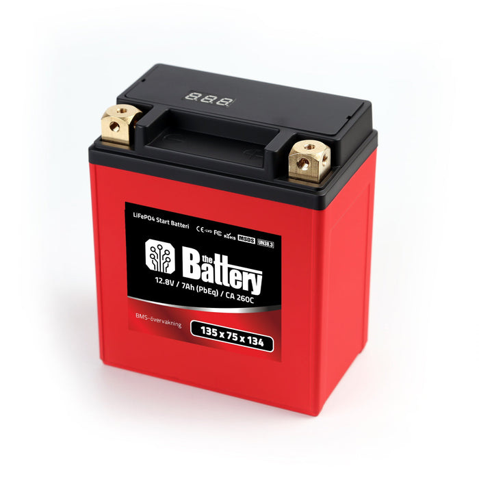 Super-X The Battery Storlek 7 12,8V 6Ah