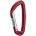 NRS Sliq Straight Gate Carabiner Karbinhake i röd