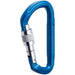 NRS Nuq Screw Lock Carabiner Karbinhake i blå
