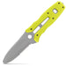 NRS Pilot SAR Knife i safety yellow med slida