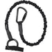 NRS Tow Tether with Carabiner Bogseringsögla i svart, 53 tum