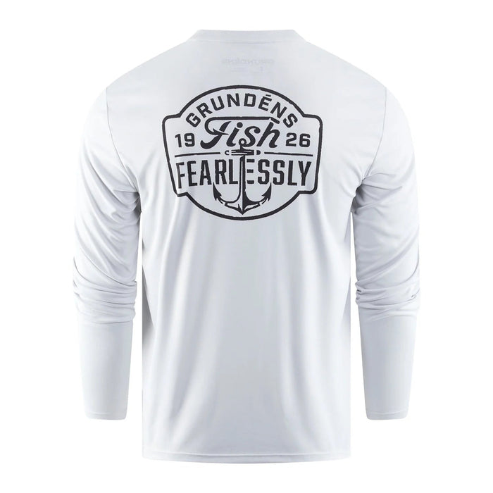 Grundéns Fish Fearlessly LS Tech Tee Tröja