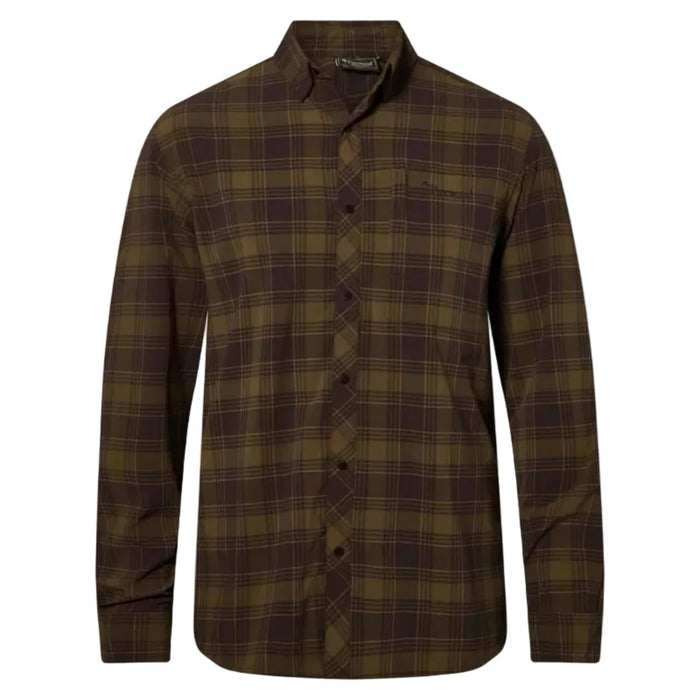 Pinewood Abisko Trekking InsectSafe L/S Shirt Herr D.Olive