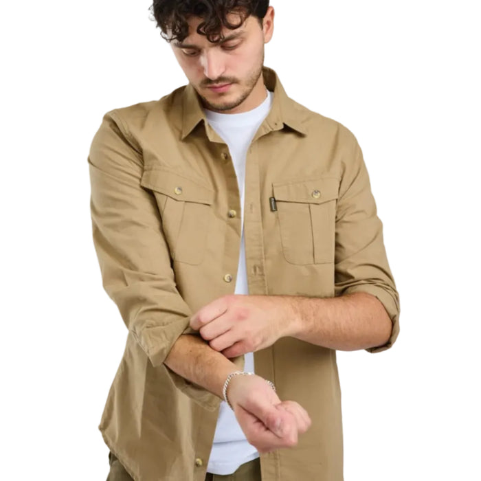 Pinewood InsectSafe Poplin L/S Shirt Herr