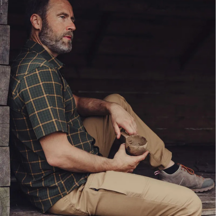 Pinewood Värnamo Vintage Canvas Herrbyxor Sand