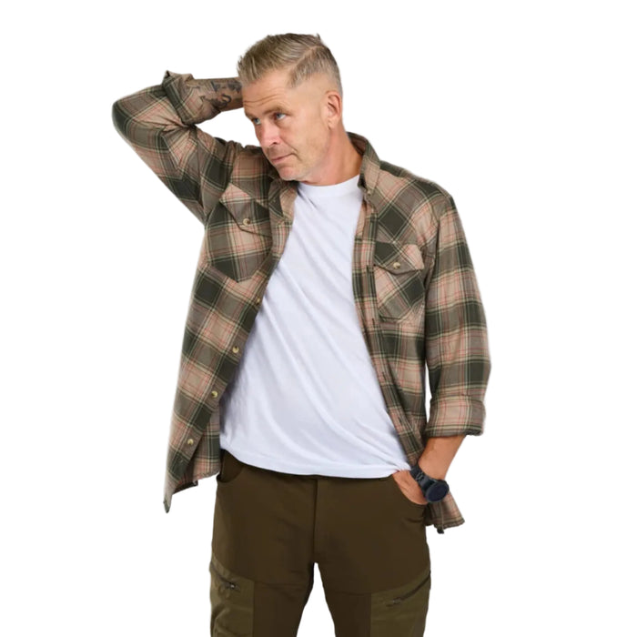 Pinewood Finnveden Forest Flannel Shirt Herr