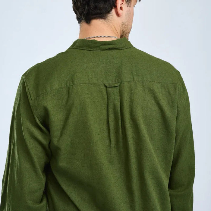 Pinewood Värnamo InsectSafe Hemp Mix L/S Shirt Herr