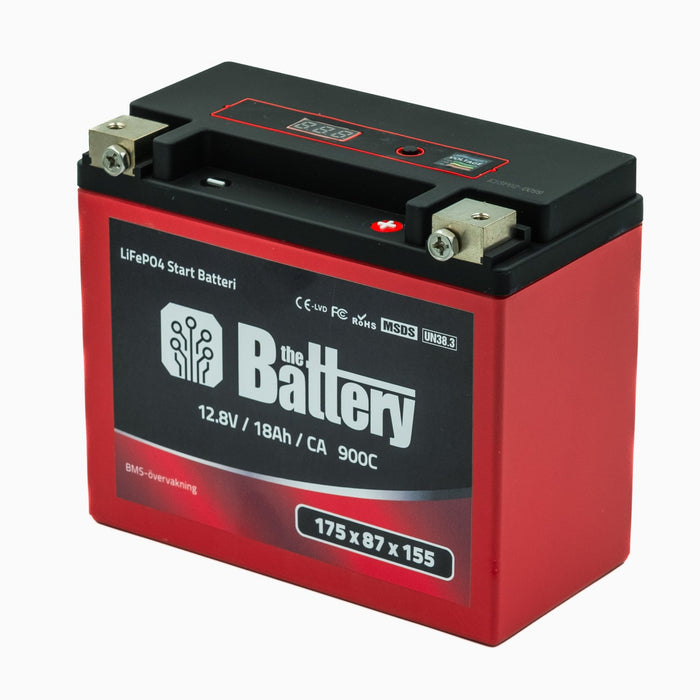 Super-X The Battery 20L-CELL 12,8V 18Ah Start Puls Stöm 990A