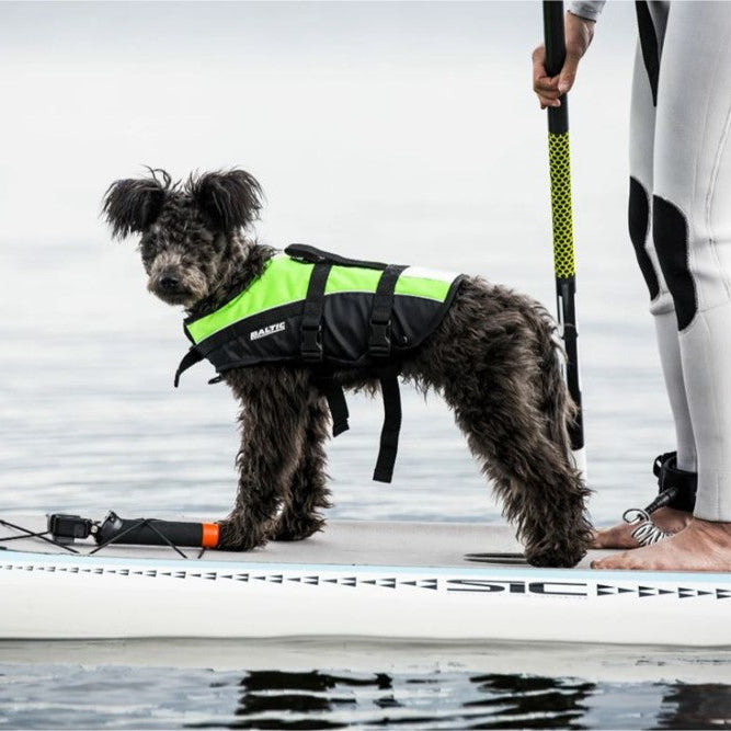 Baltic Mascot Hundflytväst Svart/Grön