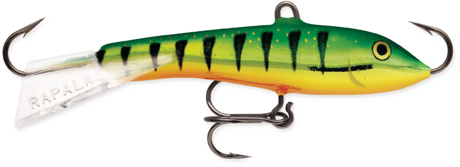 Rapala Jigging Rap balansare för isfiske, färg Perch (P)