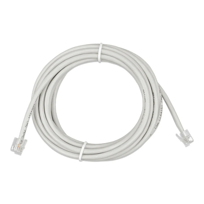 Victron Energy RJ12 UTP-kabel, 10 meter, för BMV-batterimonitor
