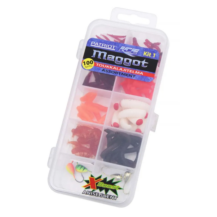 Patriot Ice Maggot set 100 st