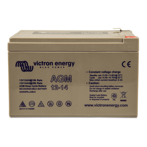 Victron Energy AGM Deep Cycle batteri 12V/14Ah, produktbild