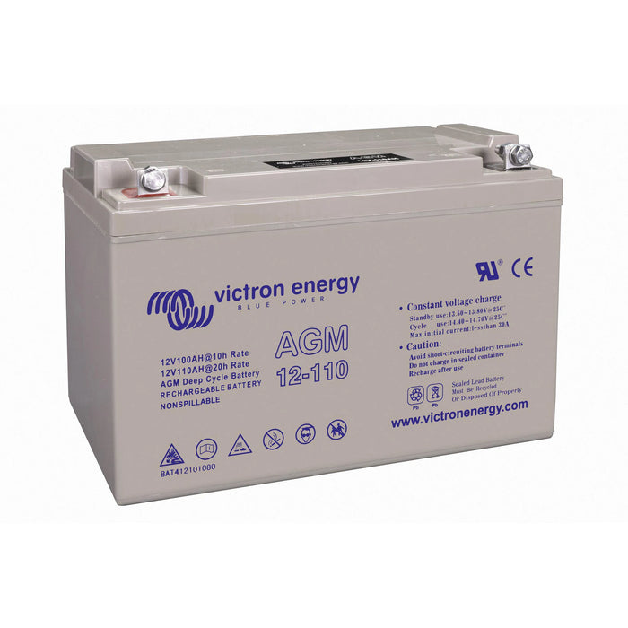 Victron Energy AGM Deep Cycle batteri 12V/110Ah, produktbild