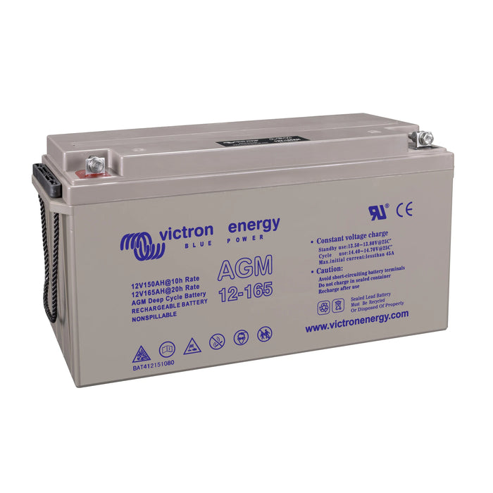 Victron Energy AGM Deep Cycle batteri 12V/165Ah, produktbild