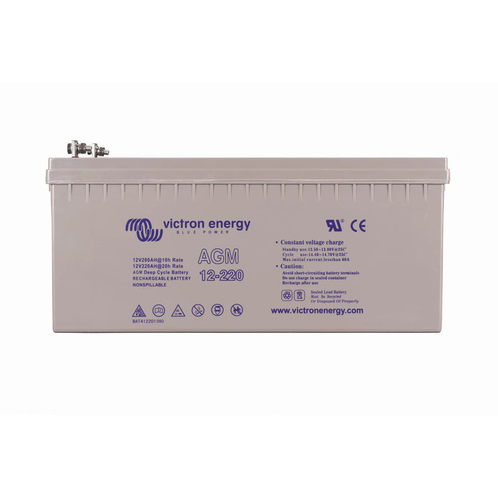 Victron Energy AGM Deep Cycle batteri 12V/220Ah, produktbild