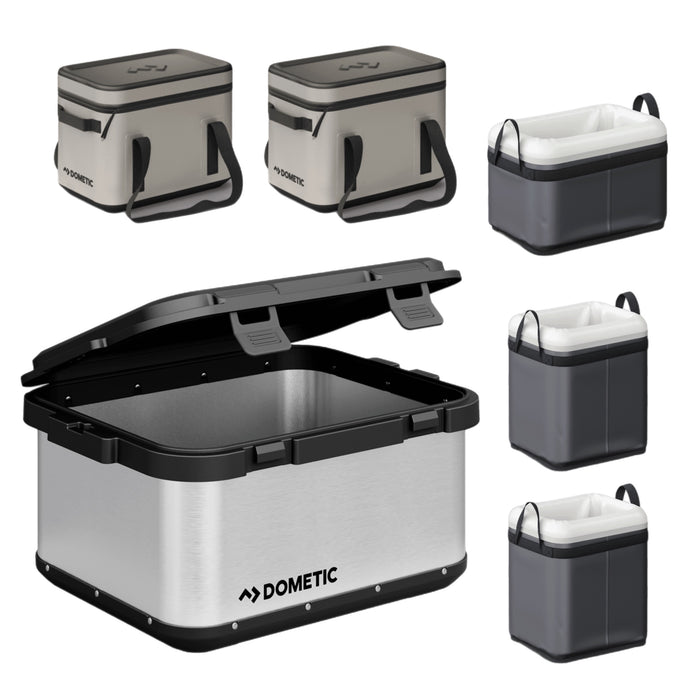 PAKET Dometic GO Hard Storage 50L med 3 st Mjuka inlägg