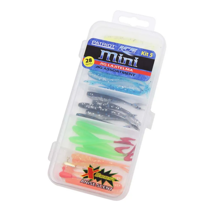 Patriot Ice Mini Jigg-set 28 st