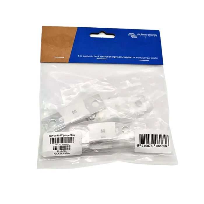 Victron Energy MEGA-säkring 80A/80V, bultmonterad, 5-pack