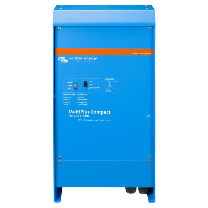 Victron Energy MultiPlus Compact 12/2000/80-30 växelriktare och laddare