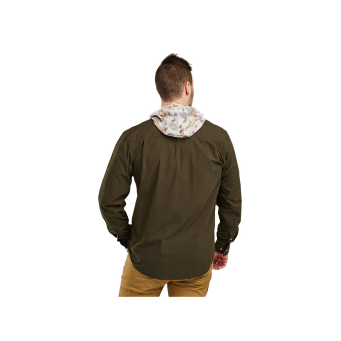 Pinewood Safari Långärmad Skjorta Herr - Mossgrön