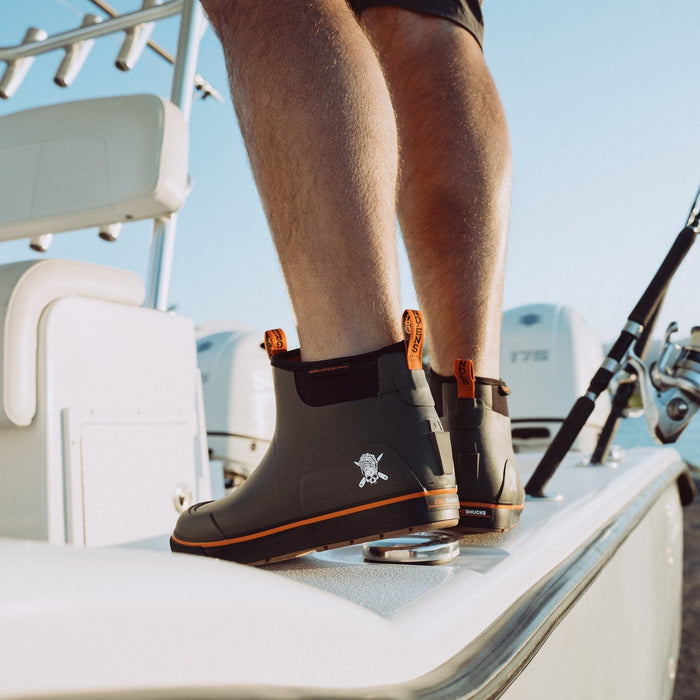 Grundéns Deck Boss Ankle Boot Zero Shucks Green