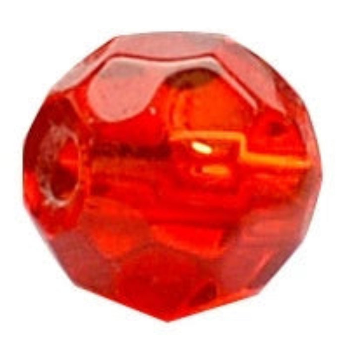 Darts Glass Bead Faceted Mix 8mm 7 pack