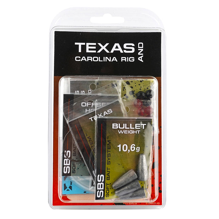 Darl Rig Darts Carolina & Texas Rig kit - kit för Texas/Carolina riggar