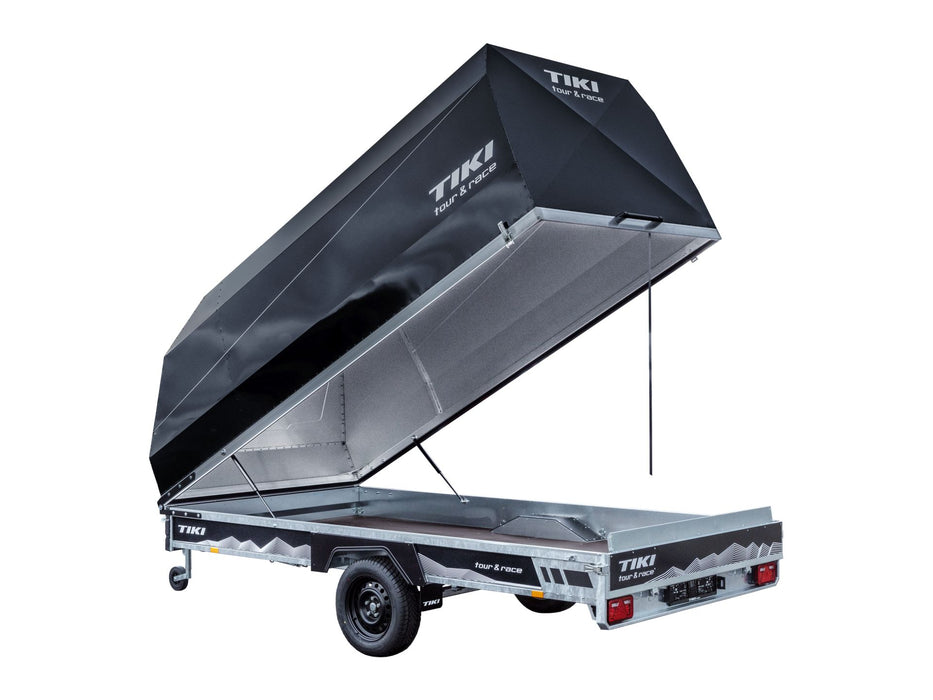 Tiki CP390-L aluminiumkåpa Tour & Race 2024 Skotersläp obromsad
