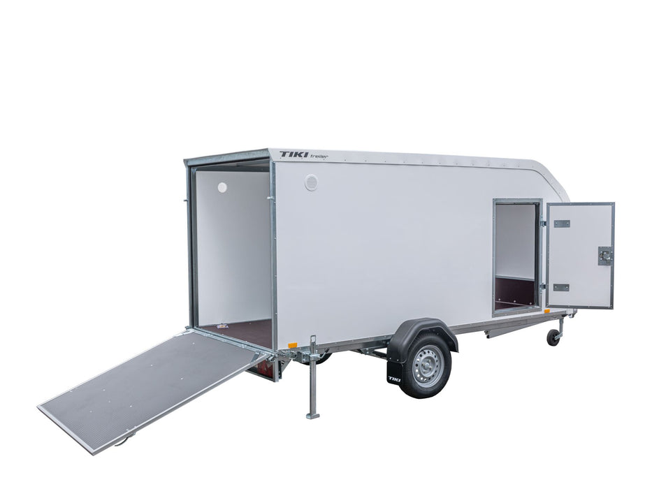 Tiki CV350-L - sandwich med sidodörr Skåpsläp obromsad