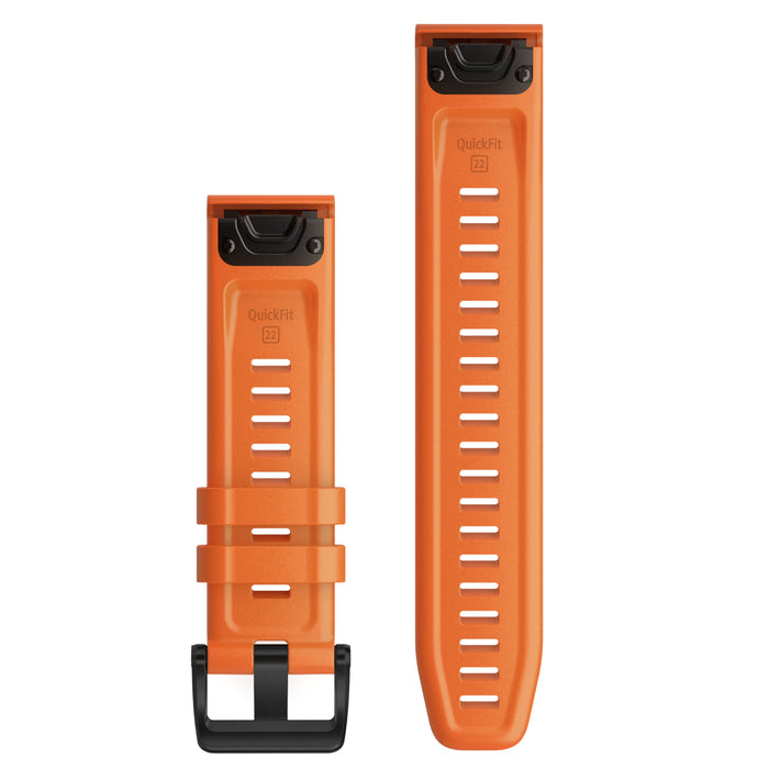 Garmin QuickFit® 22 klockarmband Orange Silikon