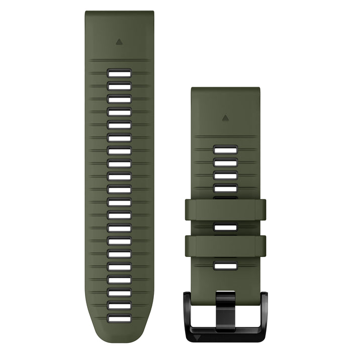 Garmin QuickFit® 26 Klockarmband Mossgrön/Grafitgrå Silikon