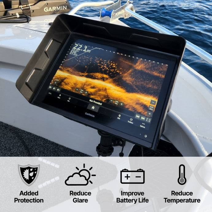 Garmin ECHOMAP UHD2 Series Touch Screen Fishfinder Visor 9"