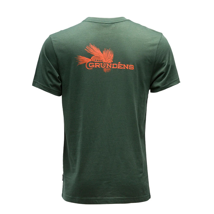 Grundens Dry Fly SS T-Shirt Deep Forest