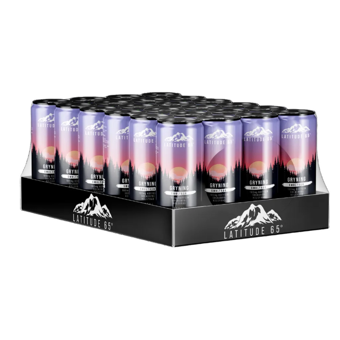 Latitude 65 Energidryck Flak (330ml x 24st)