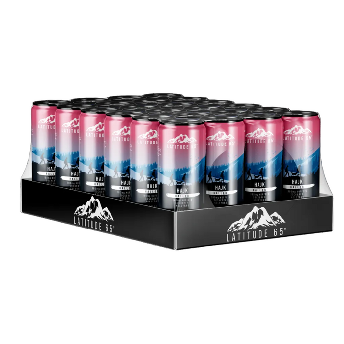 Latitude 65 Energidryck Flak (330ml x 24st)