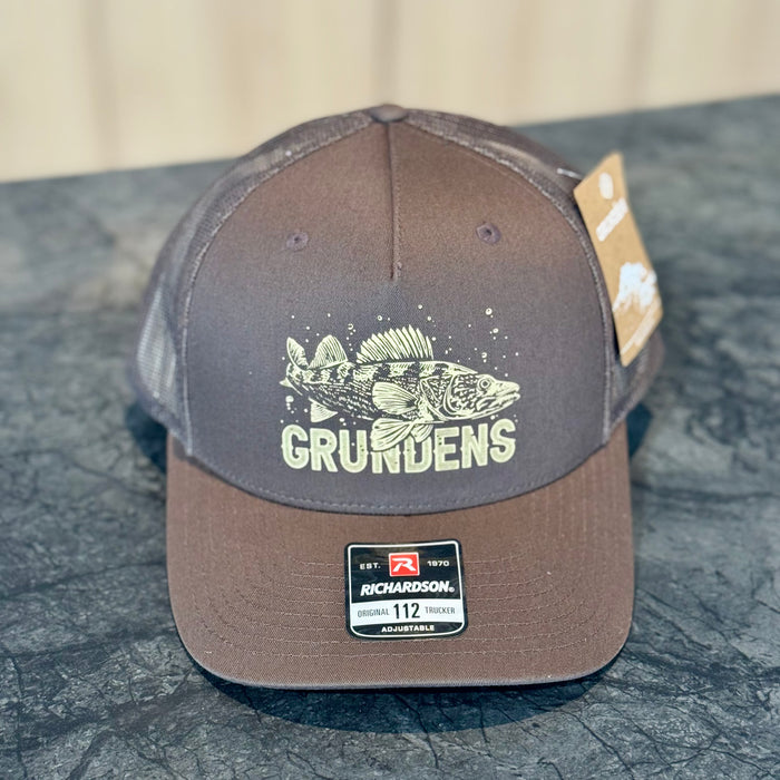 Grundéns King of the Lakes Trucker Brown