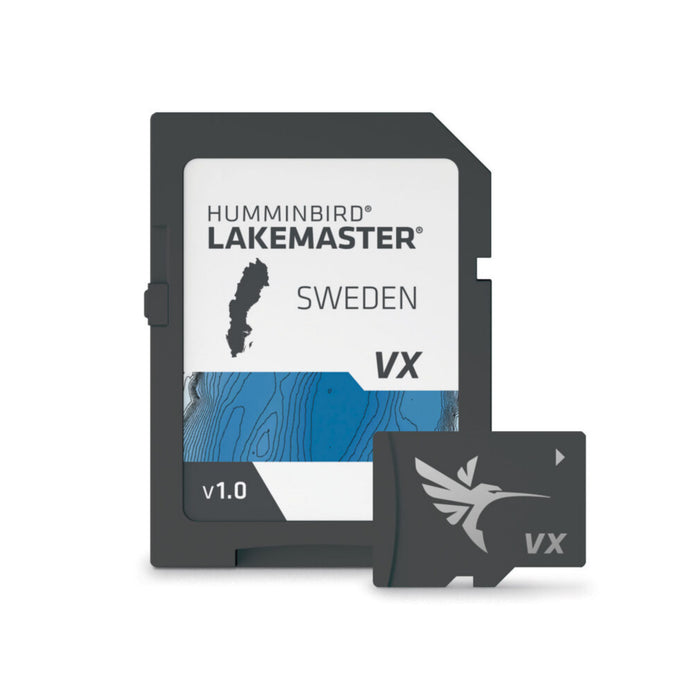 Humminbird XPLORE 10 CMSI+ med Lakemaster VX Standard Sweden på köpet