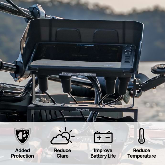 BerleyPro Lowrance HDS 16 Live Visor