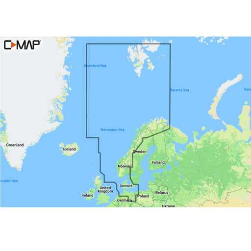 C-MAP 4D North Sea and Denmark