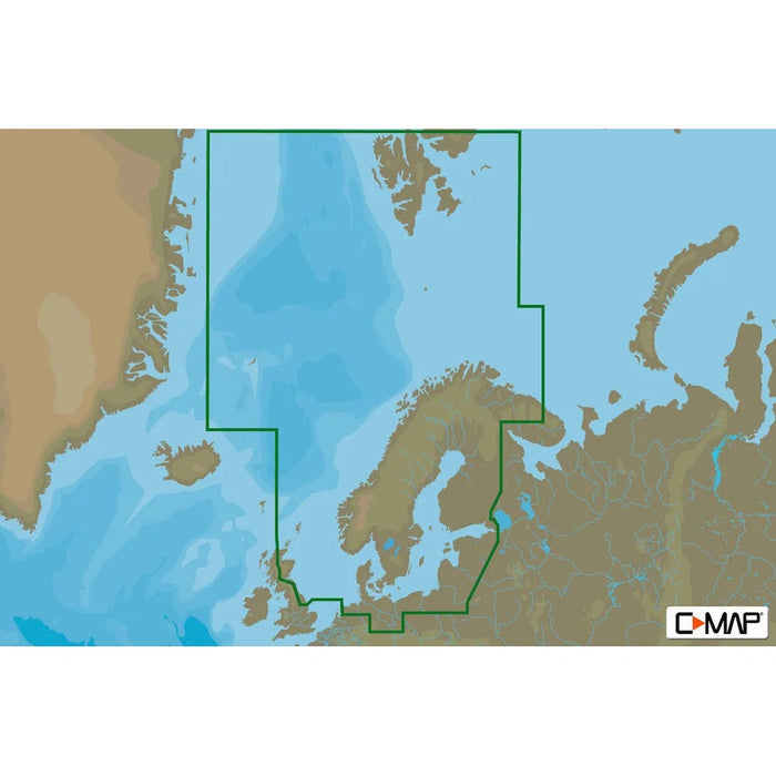 C-MAP MAX North and Baltic Seas