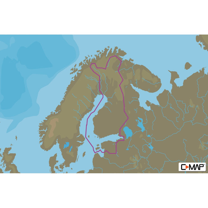 C-MAP MAX Finland Lakes
